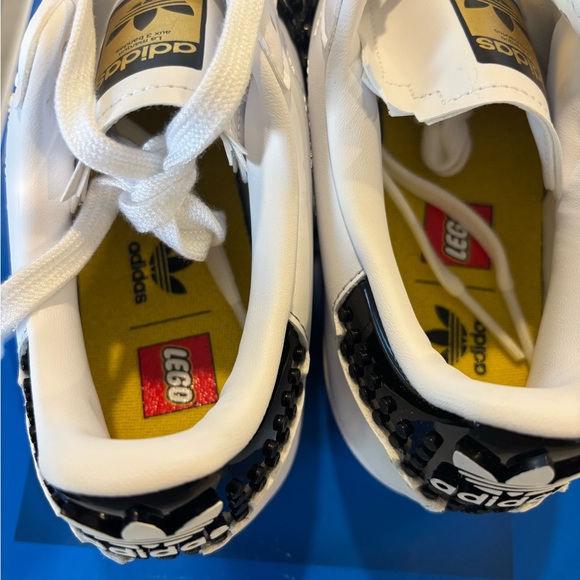 adidas Shoes - Adidas Lego Superstars - White and Black